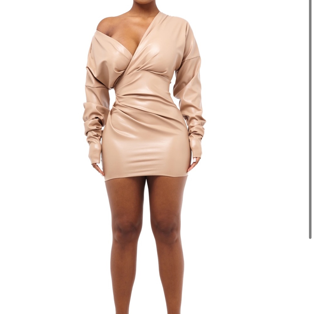 Coucoo beige dress